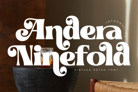 Andera Ninefold: A Typeface of Regal Charm