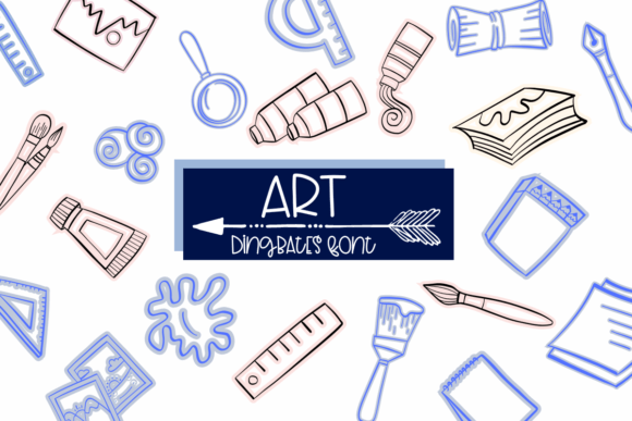 Art: A Dingbat Font for Creative Tools