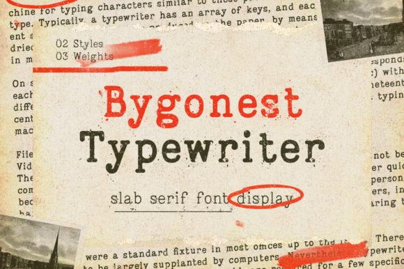Bygonest: A Vintage Slab Serif Font for Timeless Design