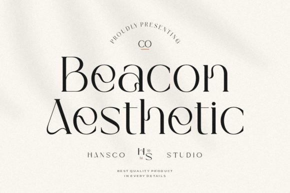 Discovering Beacon Aesthetic: Modern Sophistication in Serif Typography
