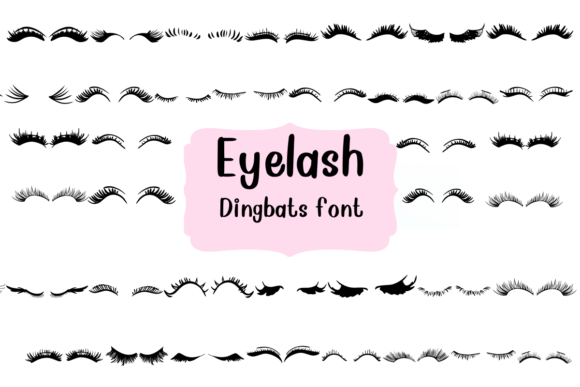 Eyelash: The Playful Display Font for Creative Projects