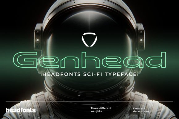 Genhead: Your Futuristic Typeface for Bold Designs