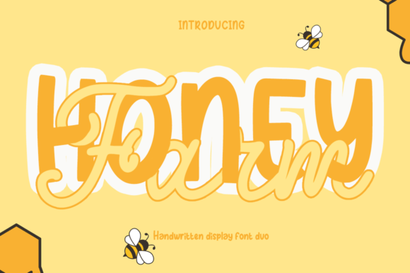 Honey Farm Font Duo: Warmth for Your Creative Projects