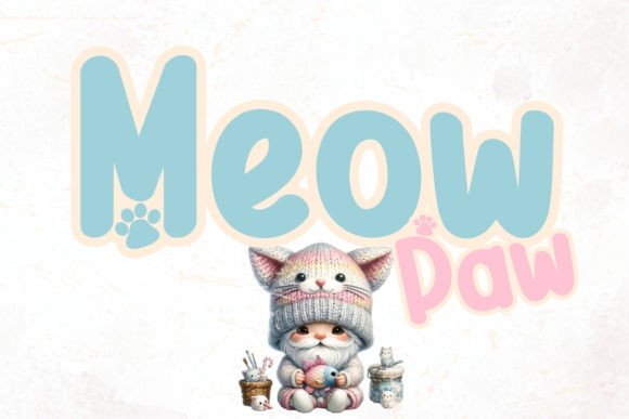Meow Paw: A Whimsical Font to Charm Your Designs