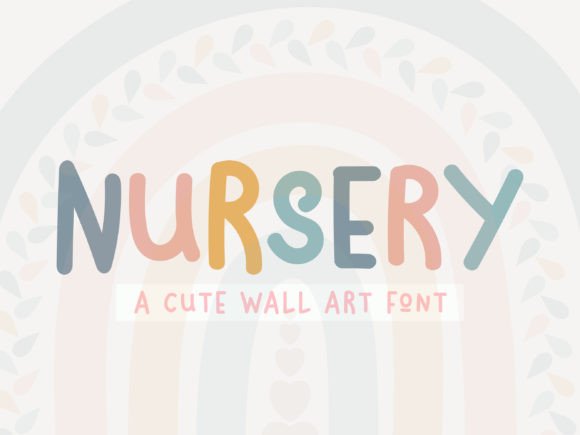 Nursery: A Whimsical Handwritten Font for Creative Projects