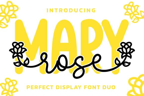 Rose Mary Duo: A Playful Font for Creative Design