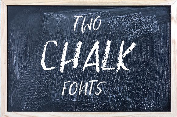 Two Chalk: A Modern Brushed Display Font